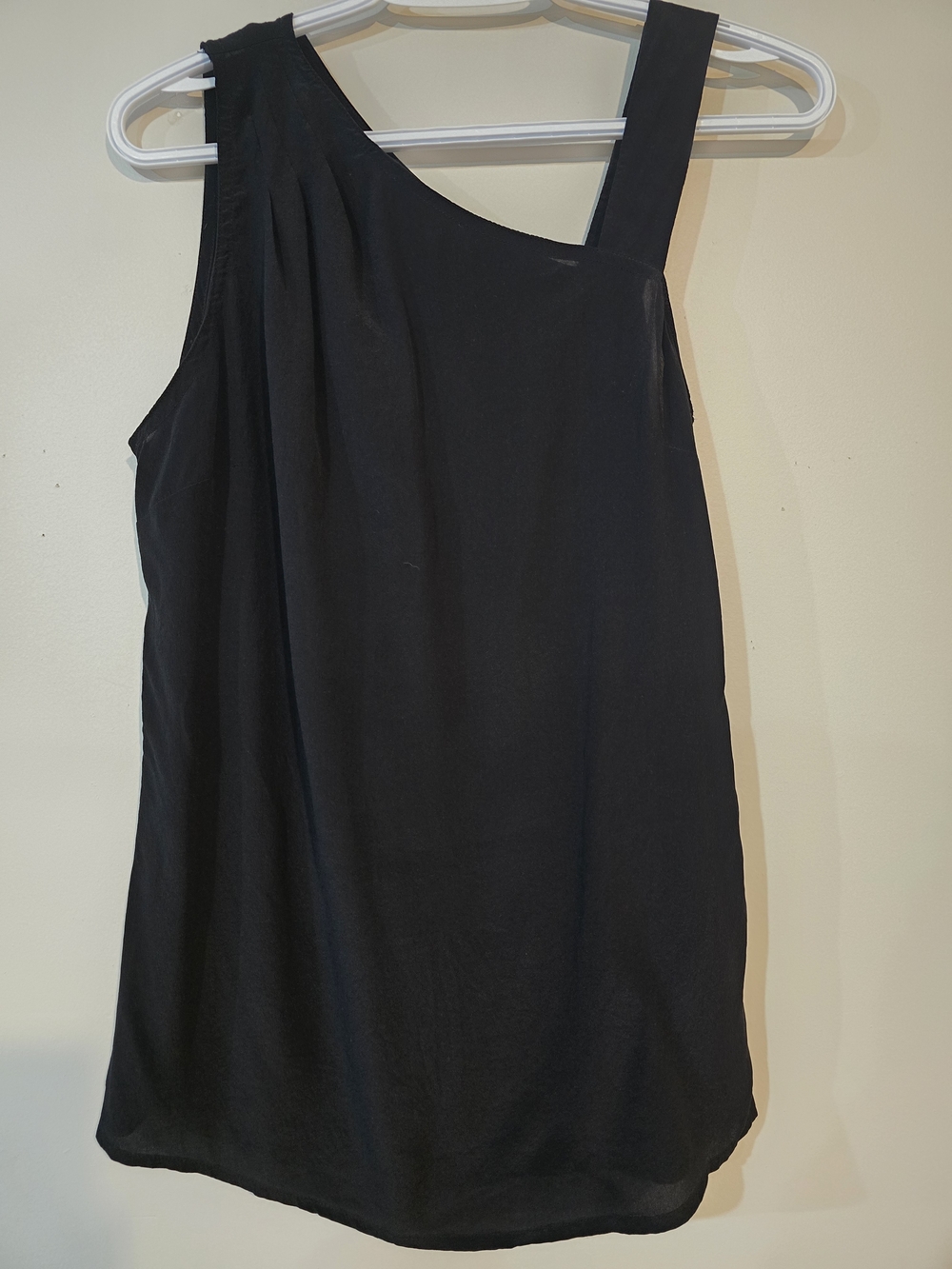 Black Women's Top MM Couture By Miss Me Size M 100% Silk